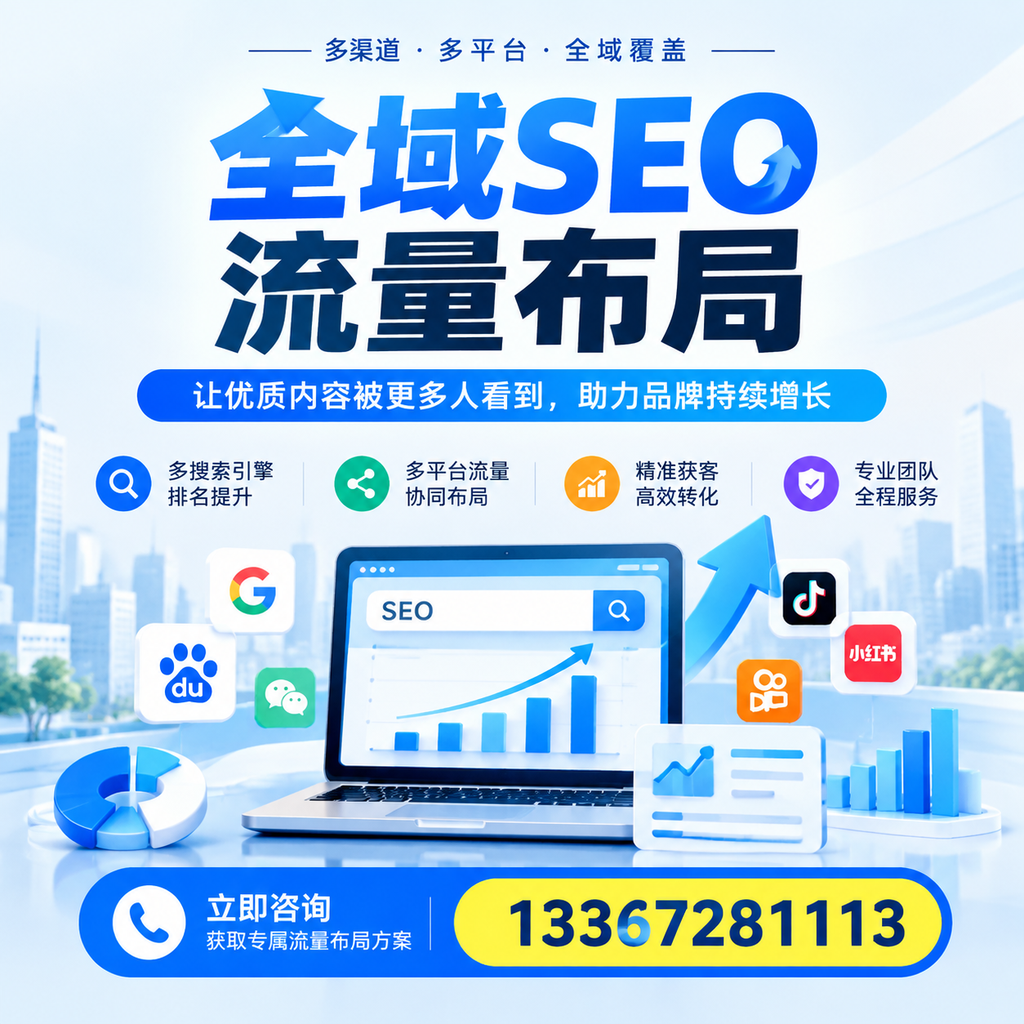 全域SEO流量布局工具推荐:绥化企业的选择清单